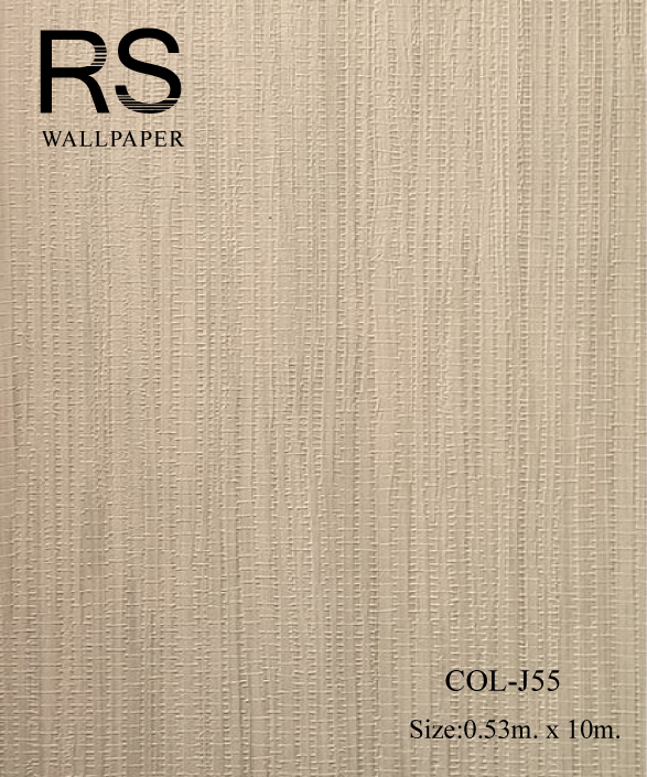 วอลเปเปอร์พื้นสีครีม COL-J55