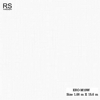 วอลเปเปอร์ สีขาว ERO-M19W