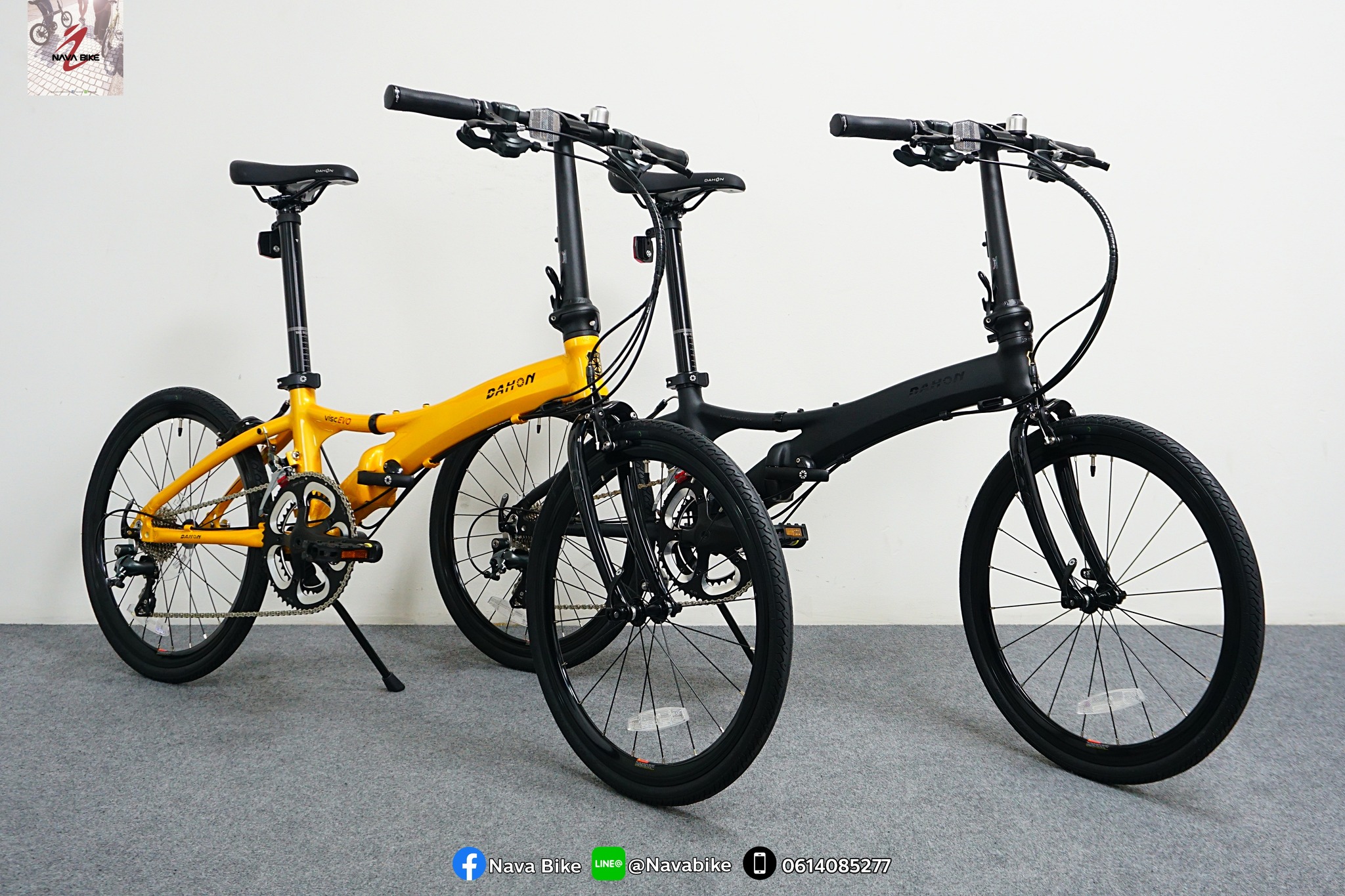 DAHON : VISC EVO จักรยานพับได้ เฟรมอลูมิเนียม เกียร์ Shimano TIAGRA 20 สปีด