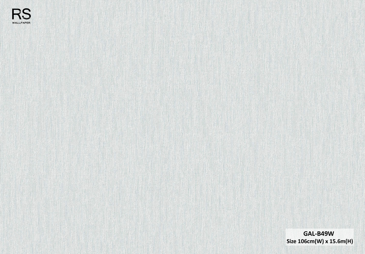 วอลเปเปอร์สีฟ้าอ่อนอมเทา GAL-B49W
