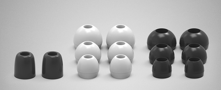 ขาย หูฟัง TTPOD T2E หูฟัง3 Driver (2BA 1Dynamic) สายชุบเงิน รุ่นเบสหนัก - สีดำทึบ