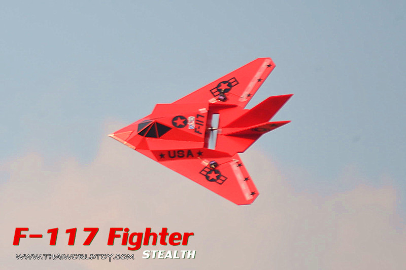 F-117 Stealth Rc 800mm.ชุดพร้อมบิน