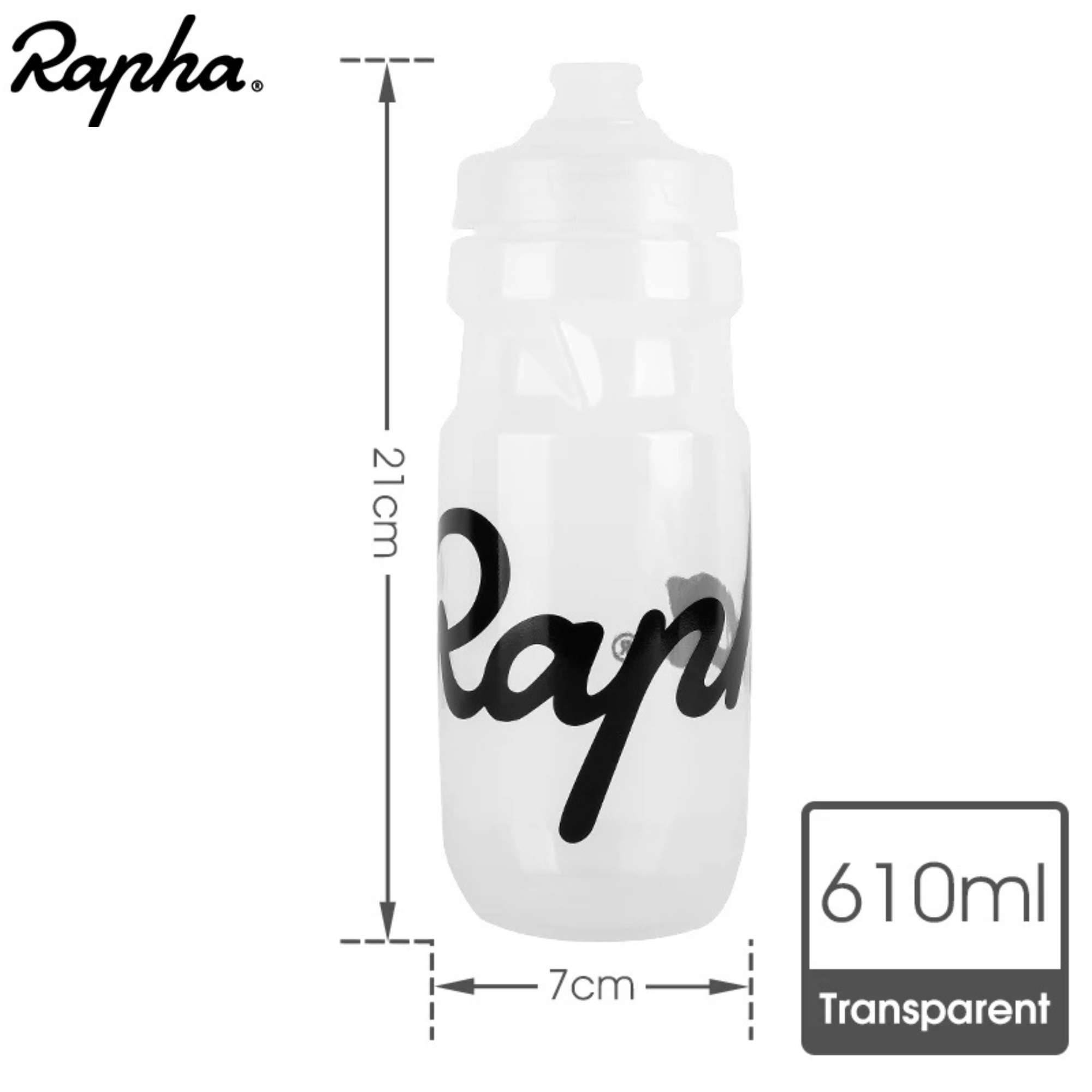 ฝาขวดน้ำพุ่ง NEW !!ขวดน้ำจักรยาน RAPHA ของแท้ พลาสติกนุ่ม ขนาด 610/710ml