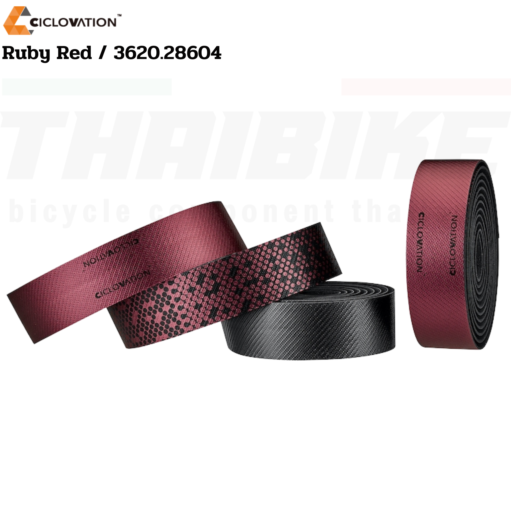 ผ้าพันแฮนด์จักรยานเสือหมอบ Ciclovation Advanced Leather Touch Shining Metallic