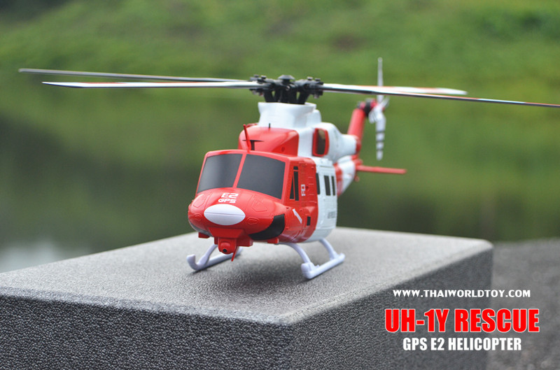 UH-1Y HUEY RESCUE GPS HELICOPTER GOOSKY E2