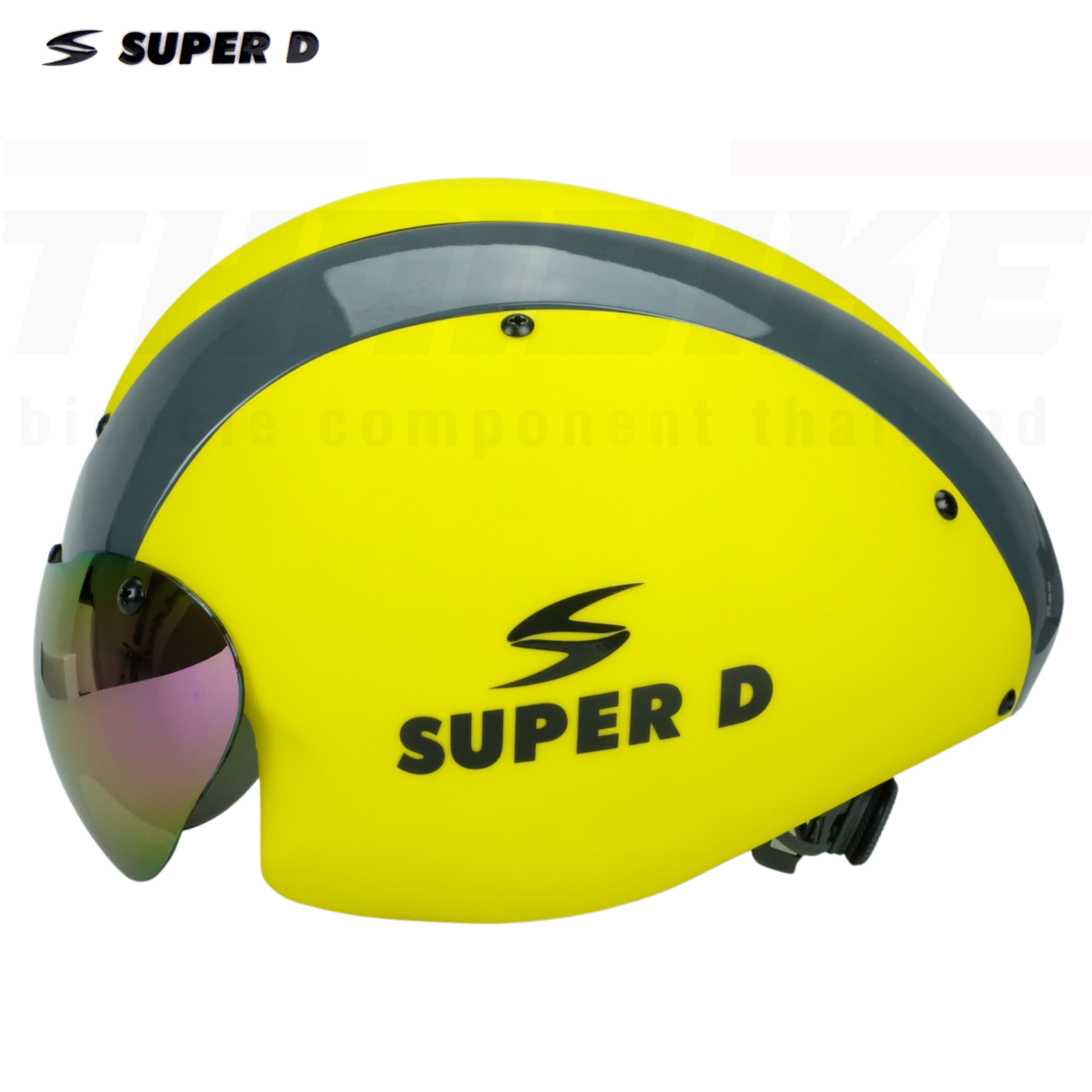 🚴♂️ หมวกกันน็อคจักรยาน SUPER D แบบแอร์โร่ว์ 2in1