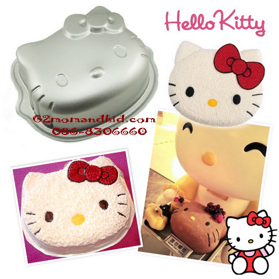 ++พร้อมส่ง++ พิมพ์ทำขนมเค้ก หน้าคิตตี้ ขนาด ยาว 16.5 cm x กว้าง 13.5 cm x หนา 5 cm