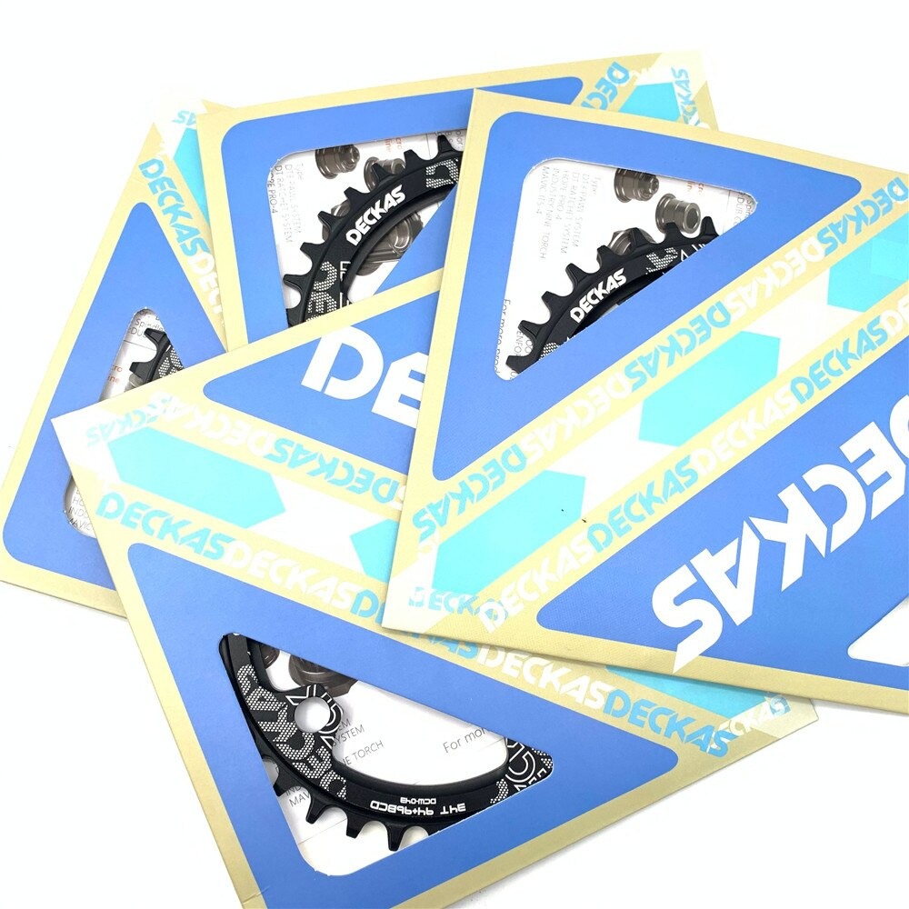 ใบจานจักรยานชั้นเดียว DECKAS 94 + 96 BCD 32/34/36/38T