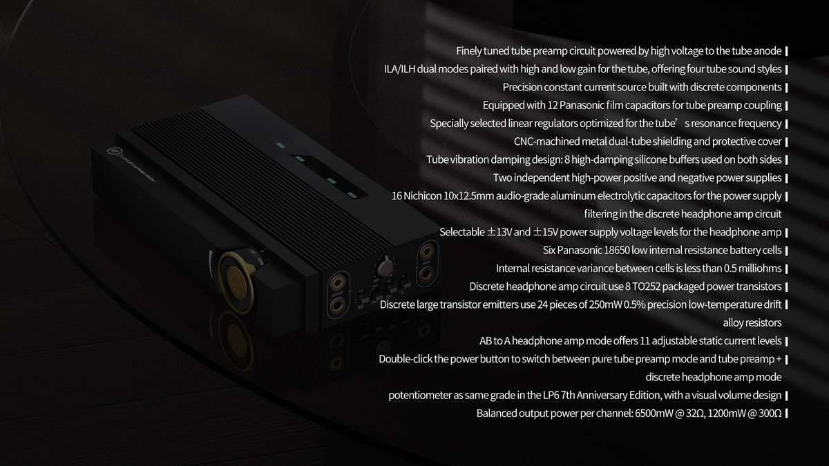 Luxury & PrecisionEA4 แอมป์หลอดแก้วพกพา กำลังขับสูง ระดับเรือธง ประกันศูนย์ไทย