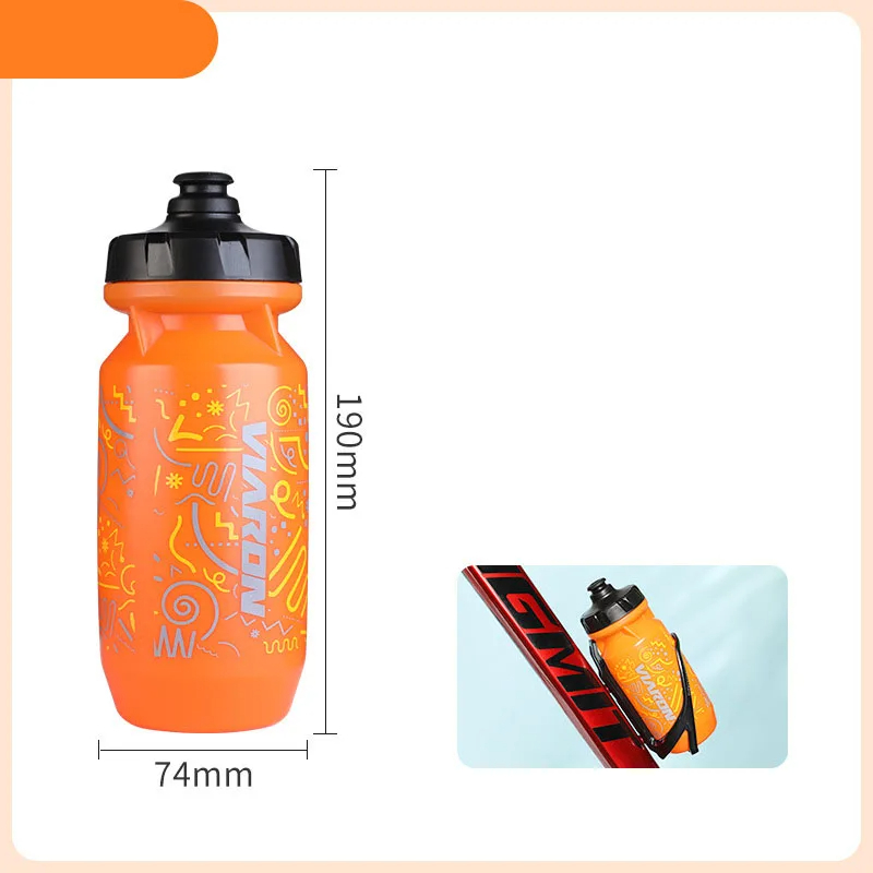 ขวดน้ำปั่นจักรยาน VIARON 550ML Water Bottle Bicycle