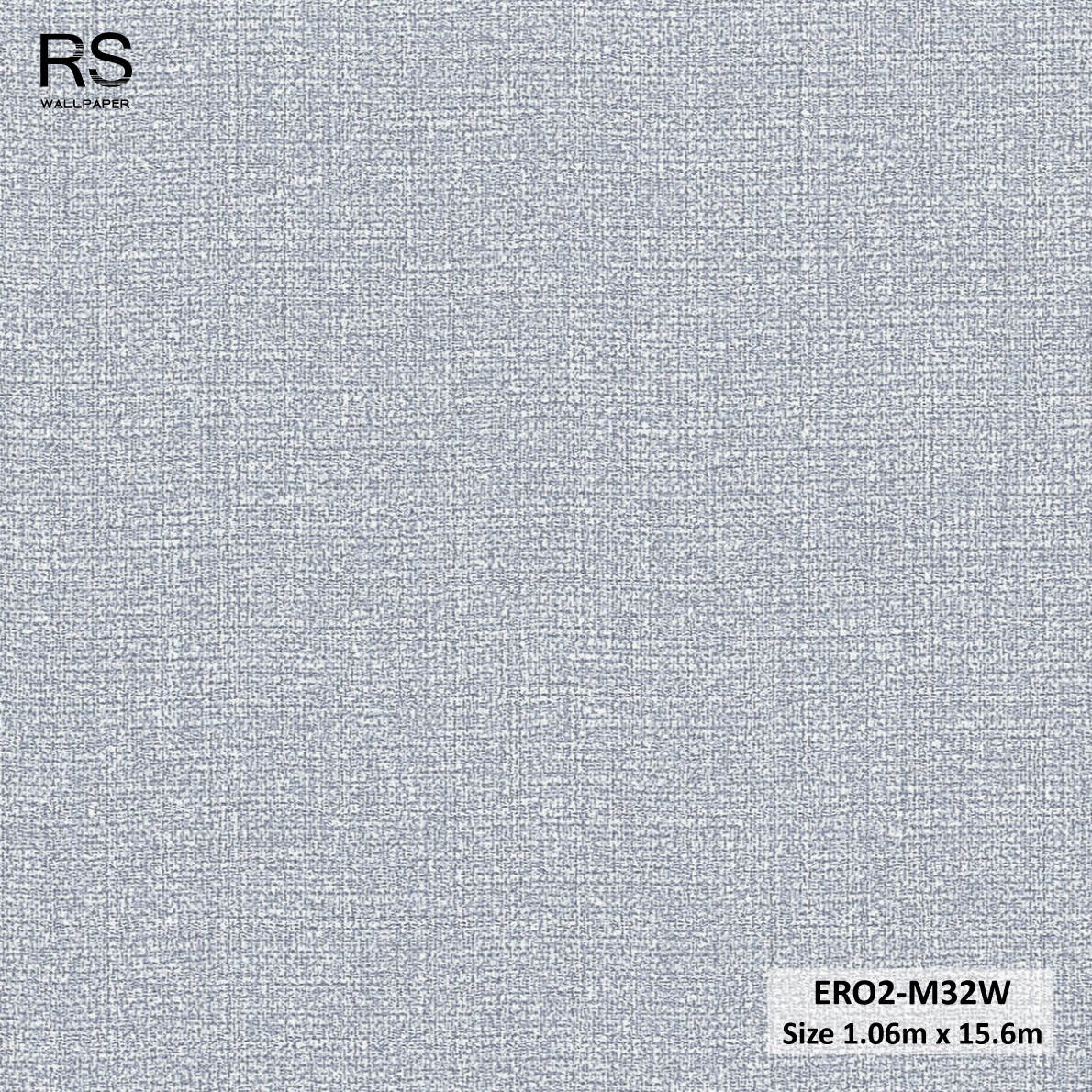 วอลเปเปอร์สีเทาเข้มอมฟ้า ERO2-M32W