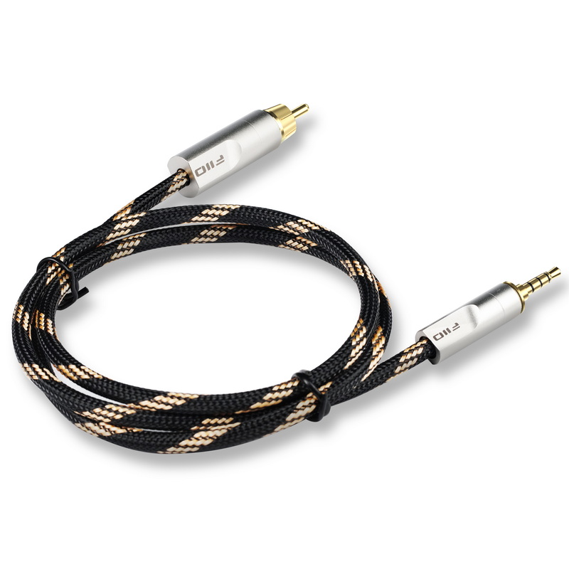 FiiO LL-RCA1 สายโคแอกเชียลเสียงดิจิตอล 3.5 เป็น RCA สำหรับเครื่องเสียง ออกแบบใหม่ล่าสุด ประกันศูนย์ไทย