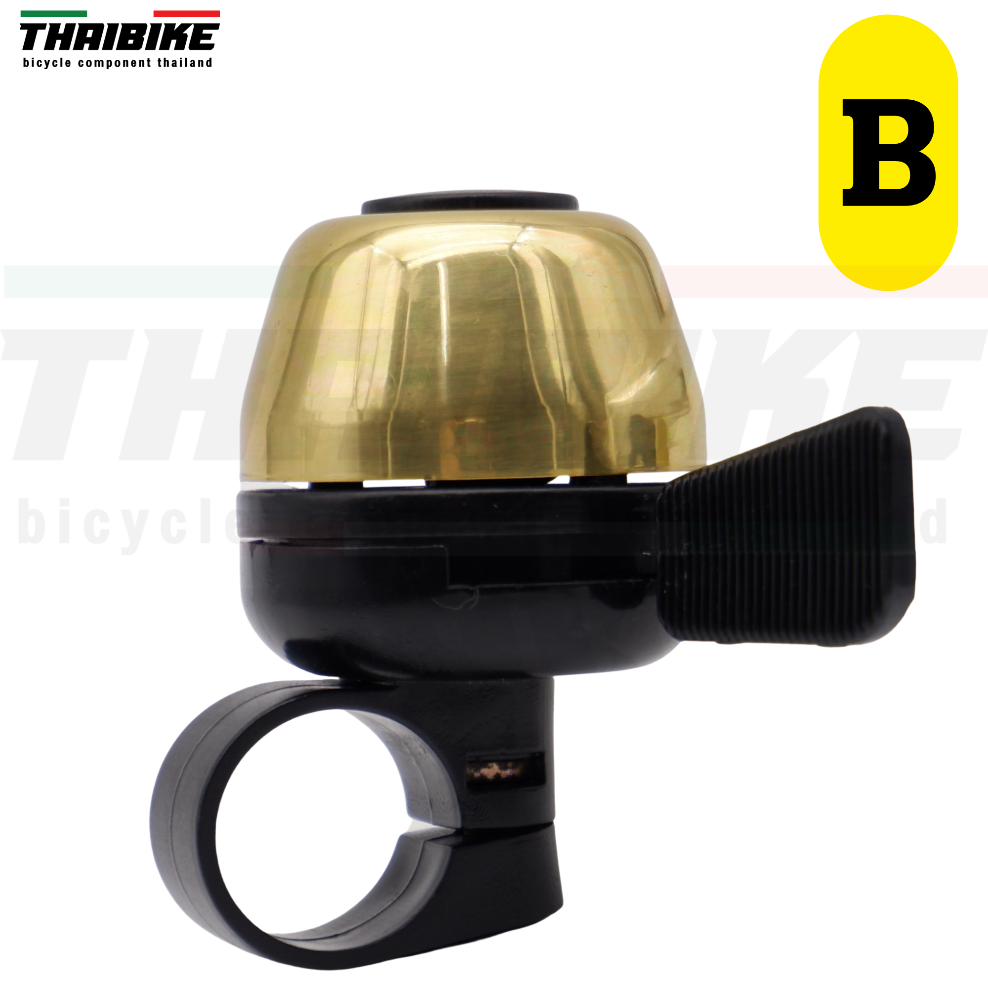 กระดิ่งทองเหลืองติดจักรยาน A B C D E กระดิ่ง กริ่งจักรยาน