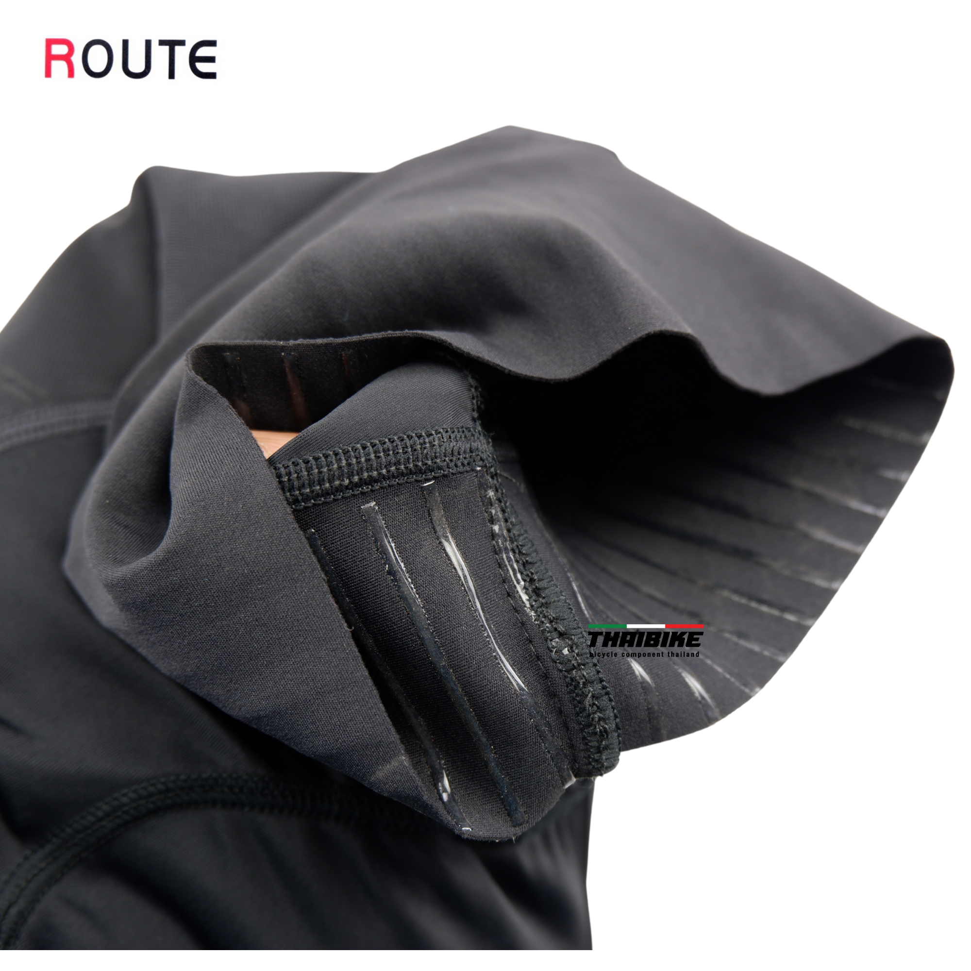 กางเกงเอี้ยมขาสั้นปั่นจักรยาน ROUTE Cycling Bib Short แถมกระเป๋าทุกสี