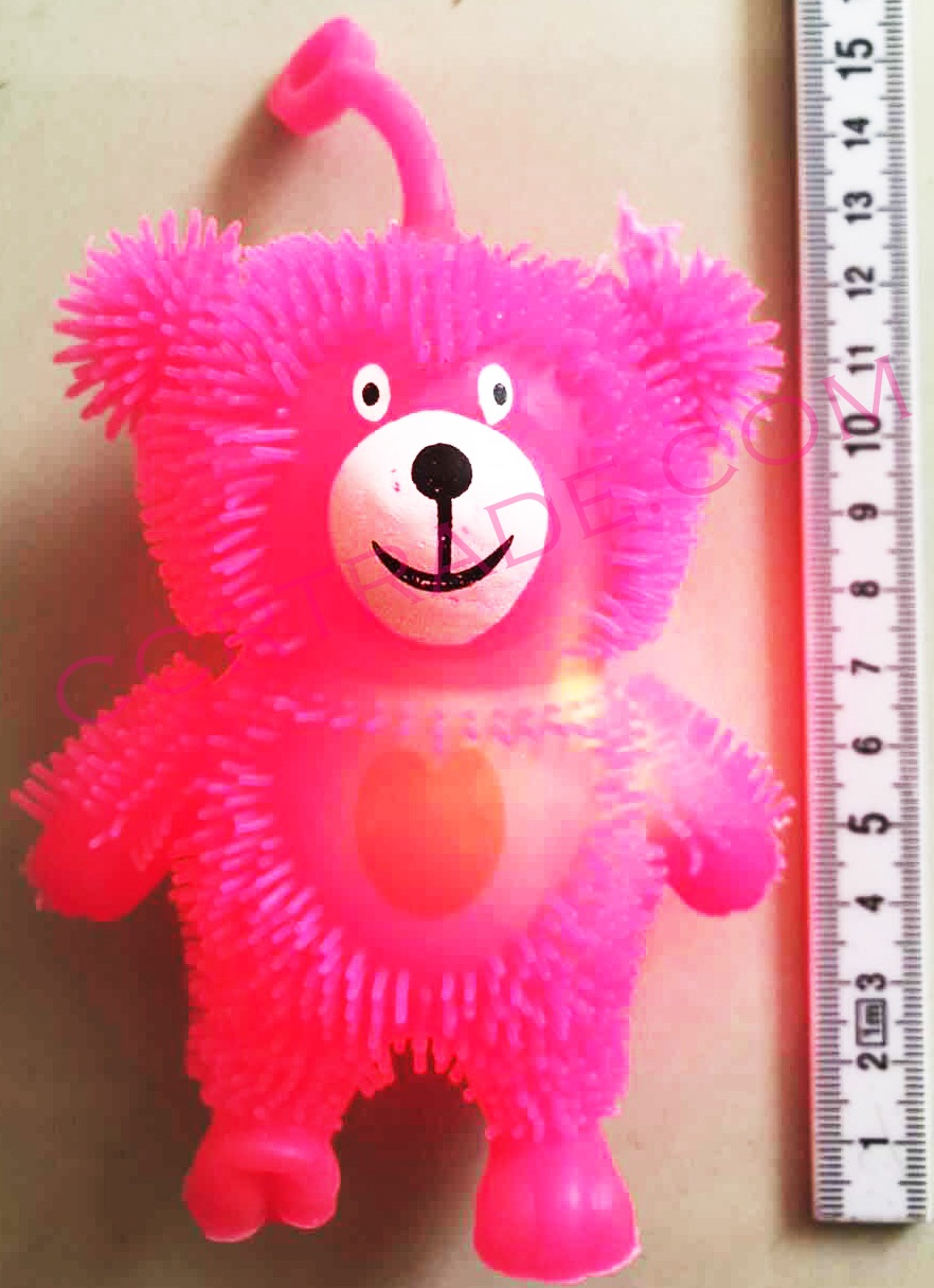 ตุ๊กตาหมีเด้ง มีไฟกล่อง 33.5 ซม.