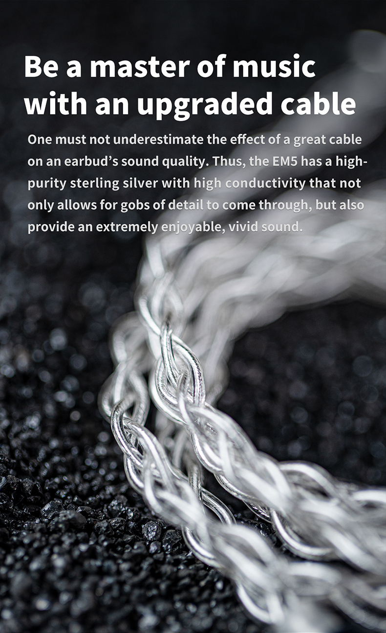 ขาย FiiO EM5 หูฟัง Earbud เทพ ไดรเวอร์ Dynamic เคลือบ Beryllium