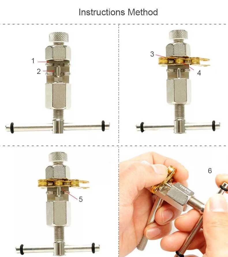 เครื่องมือตัดโซ่จักรยาน TOOPRE TP-211 TL-P07 ขอเกี่ยวโซ่ TOOPRE 6/7/8/9/10/11