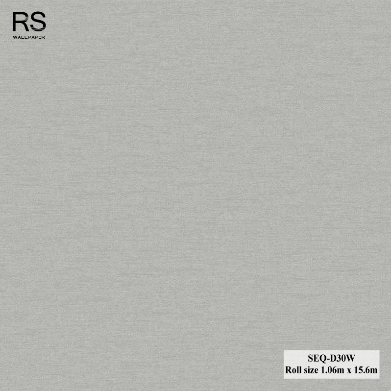 วอลเปเปอร์ลายผ้า สีเทา SEQ-D30W