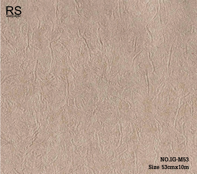 วอลเปเปอร์สีพื้นน้ำตาลกึ่งเงา แท็กเจอร์กระดาษสา มีกลิเตอร์วิ้งๆ IG-M53