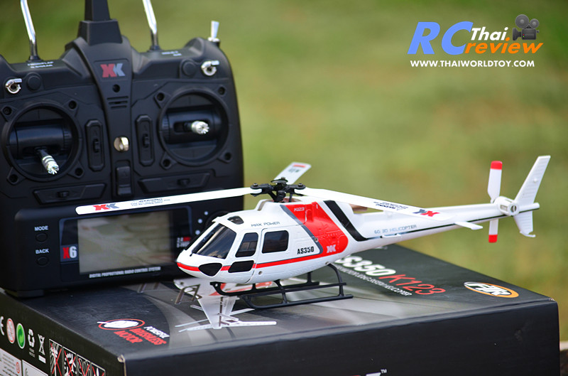XK123 AS350 Mini Helicopter 6Ch