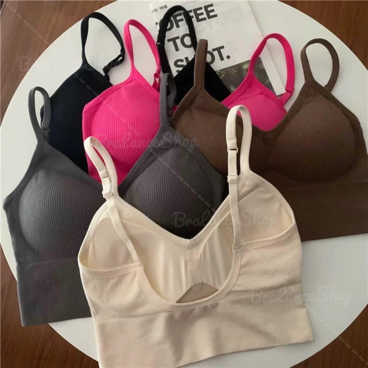 BLS✿6743 บราสปอตแฟชั่นไร้โครง