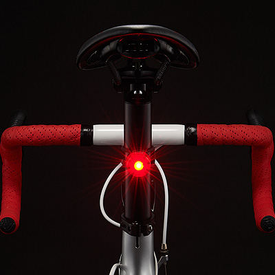 ใช้ถ่าน CR2032 CATEYE ไฟกระพริบแคทอาย LOOP2, SL-LD140FR, หน้า/หลัง, สีแดง/สีขาว