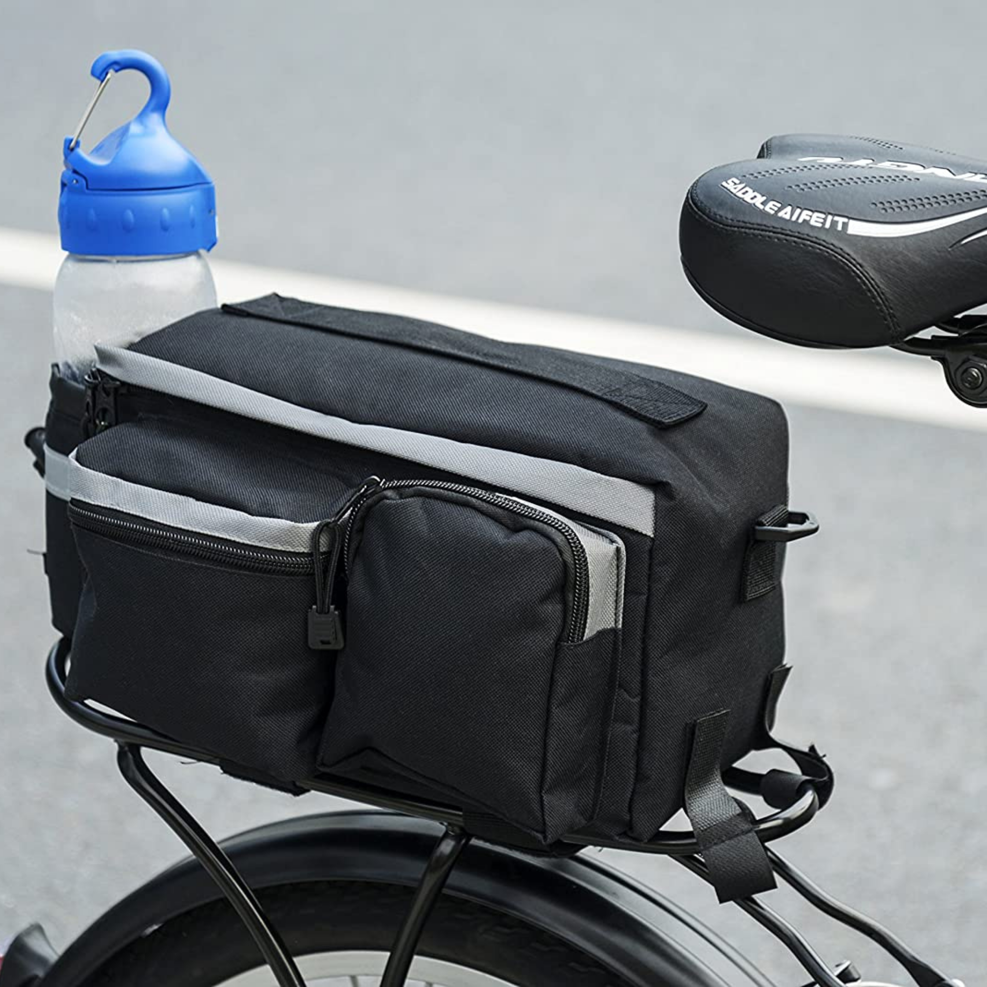 กระเป๋าวางตะแกรงหลังจักรยานทัวร์ริ่ง roswheel14024