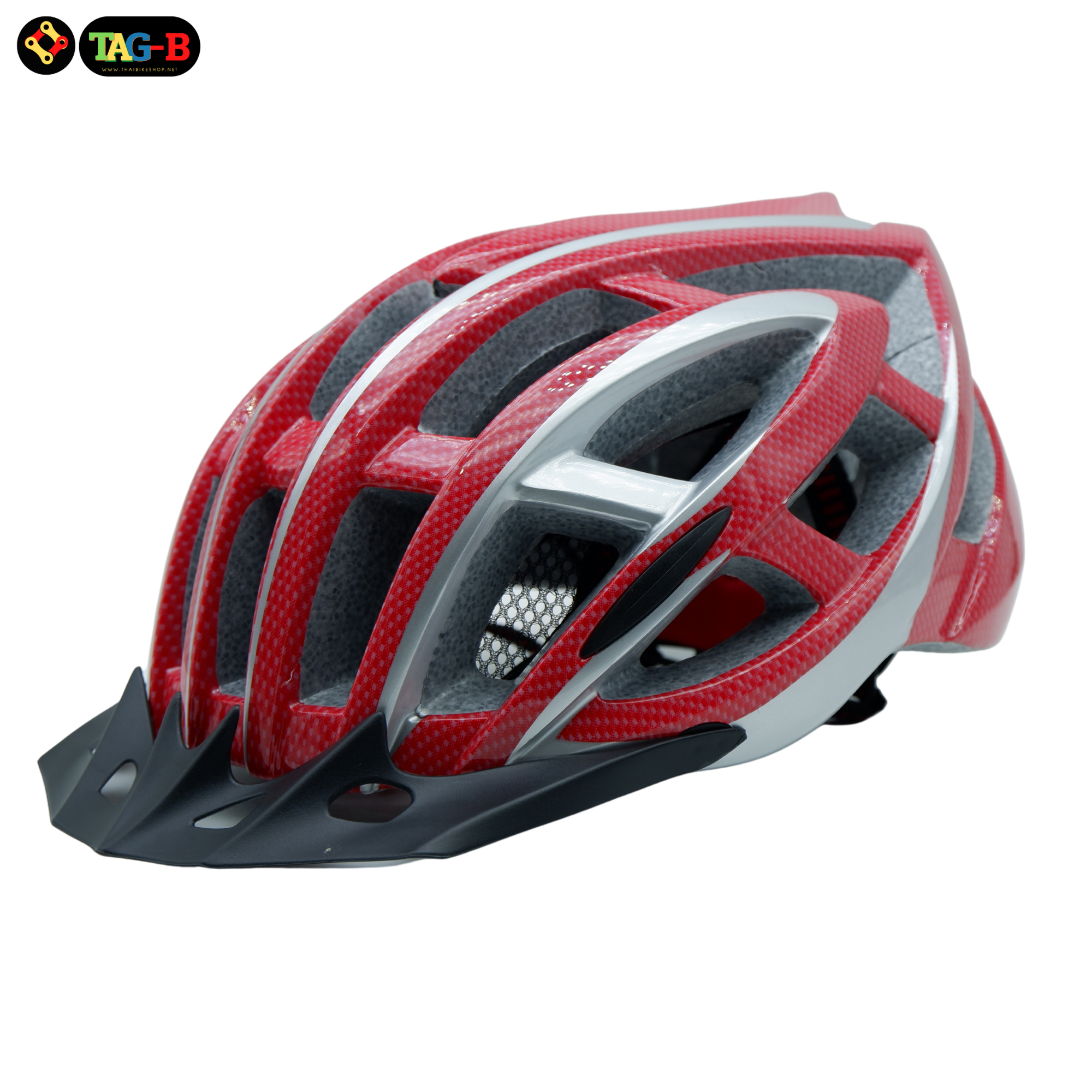 หมวกกันน็อคจักรยานเสือหมอบ เสือภูเขา TAG-B