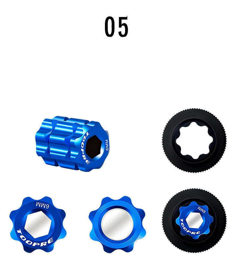 เครื่องมือถอดน๊อตขาจาน SHIMANO ยี่ห้อ TOOPRE มีแม่เหล็ก งาน CNC