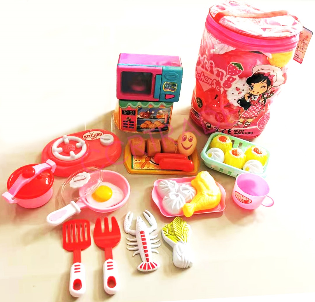 กระเป๋าครัวคุณหนูสุดคุ้ม คละแบบ 15x21 ซม.(1x3)