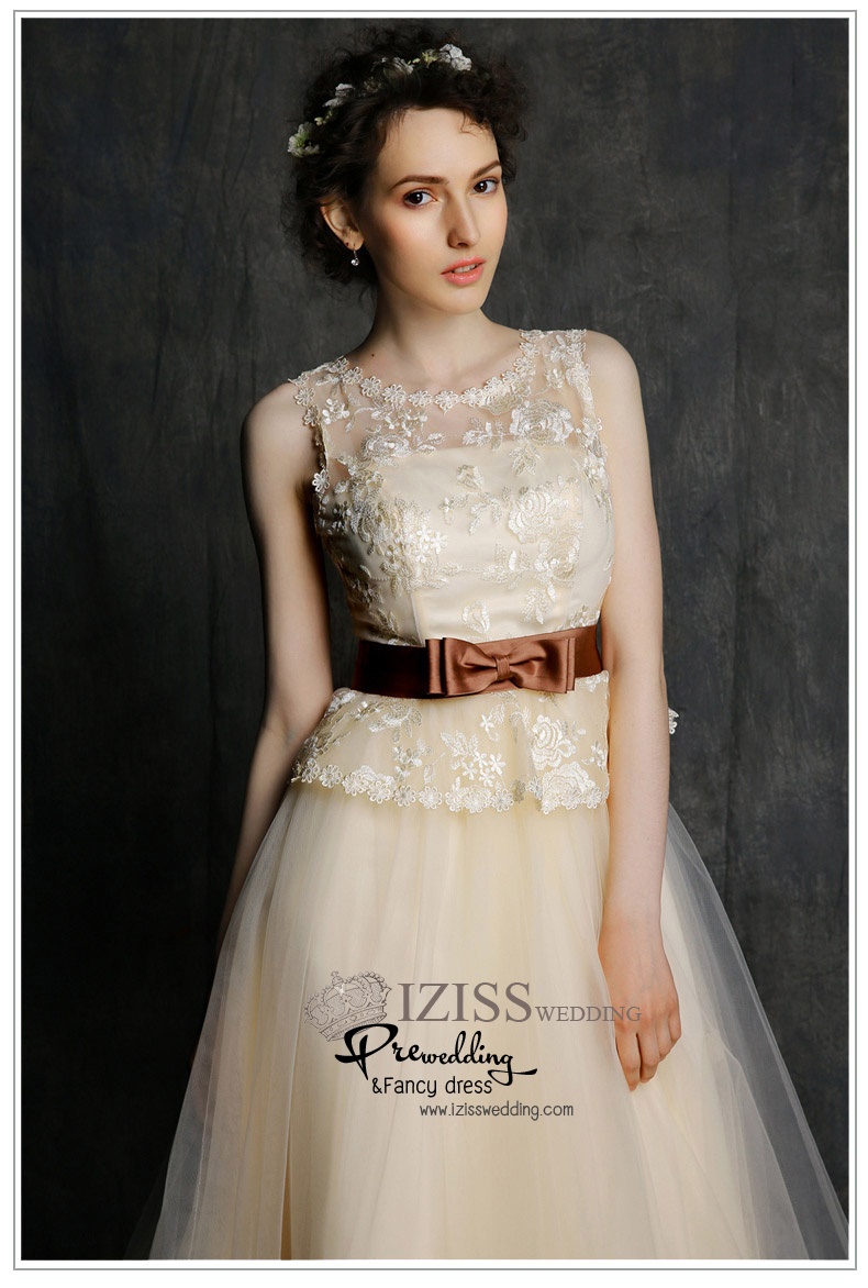 ฺBM0102 - พรีออเดอร์ ชุดเพื่อนเจ้าสาวราตรียาวสีส้มโอโรส แต่งผ้าลูกไม้ ตัดต่อกระโปรงผ้ามุ้ง สวยหวานฟรุ้งฟริ้งมากๆค่ะ