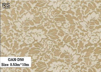 วอลเปเปอร์ลายใบไม้ GAN-D50