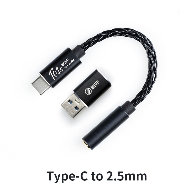 ขาย BGVP T01S DAC หางหนูระดับเทพ รองรับ Hi-Res, PCM 32Bit/384kHz