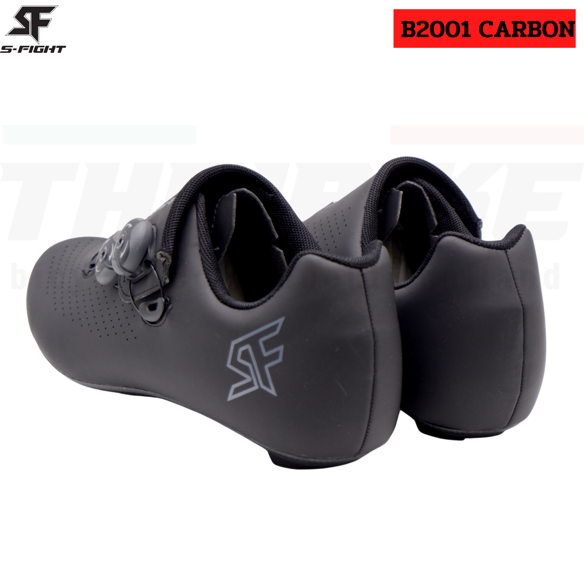 รองเท้าปั่นจักรยาน S-Fight รุ่น B2001 CARBON พื้นคาร์บอน