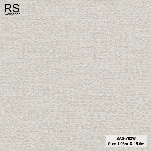 วอลเปเปอร์ ลายผ้าสีเทาอมน้ำตาล BAS-F62W