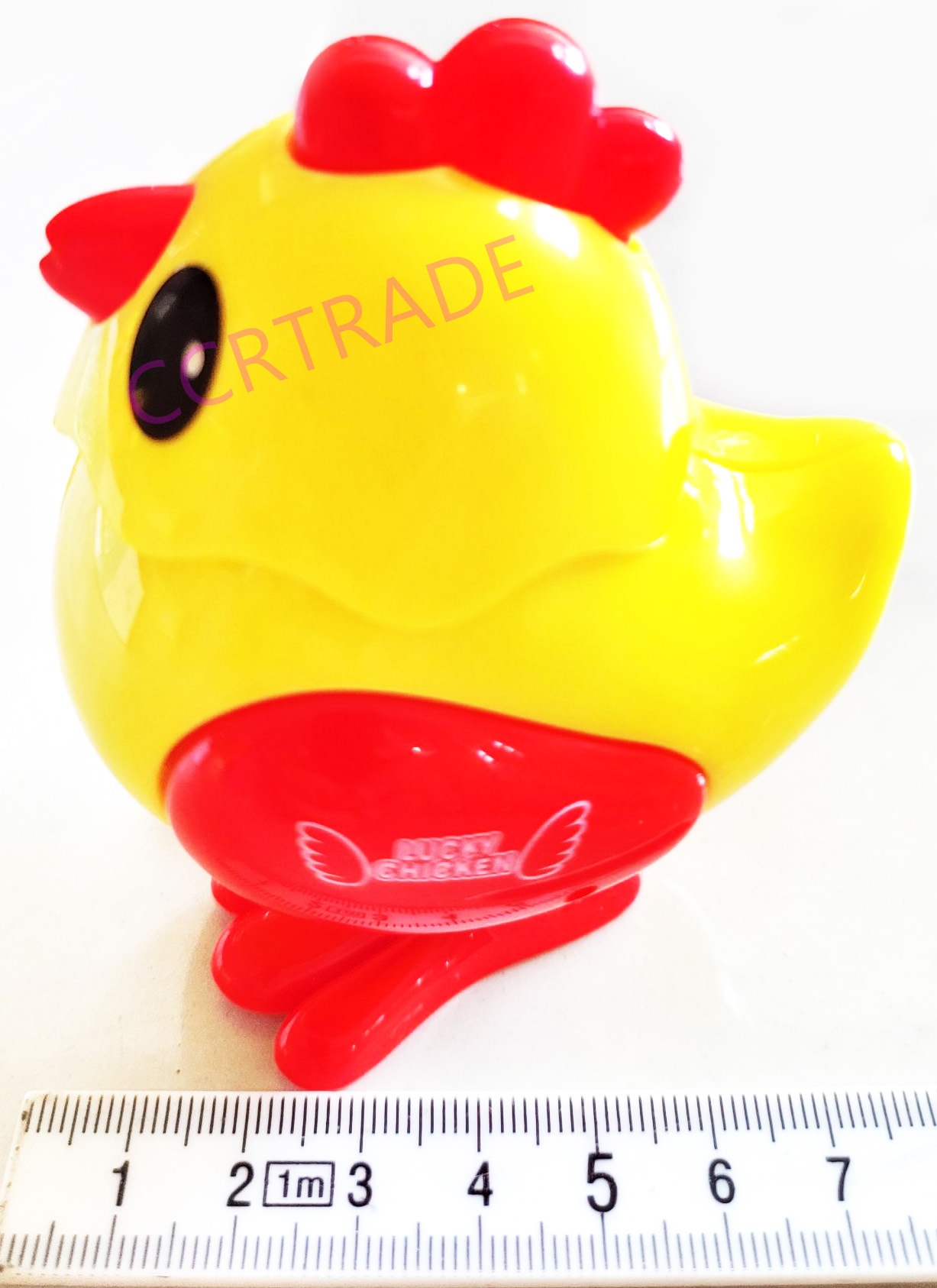 ไก่สีสดไขลานกล่อง 6x8.5 ซม.