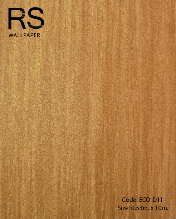 วอลเปเปอร์มีเทกเจอร์ทางเล็กพื้นสีส้มอมทอง ECO-D11