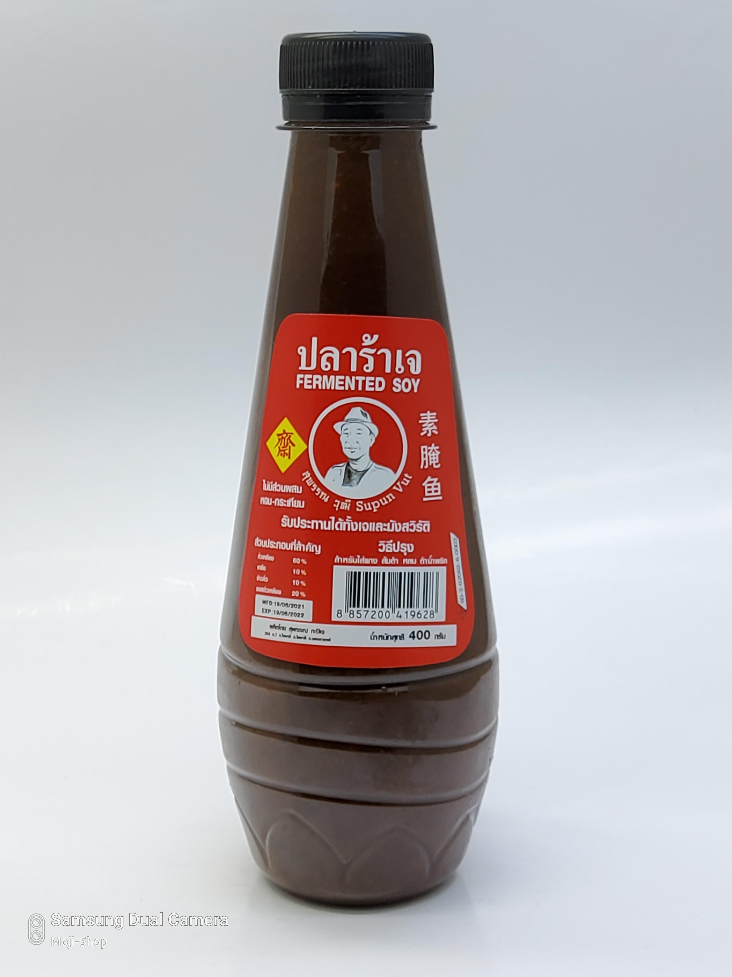 ปลาร้าเจ (Fermented Soy) น้ำหนักสุทธิ 400 กรัม
