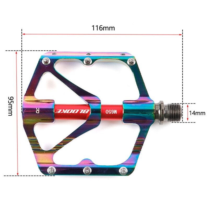 บันไดจักรยานแบบอลูมิเนียม BLOOKE M650 สีรุ้ง เสือหมอบ เสือภูเขา