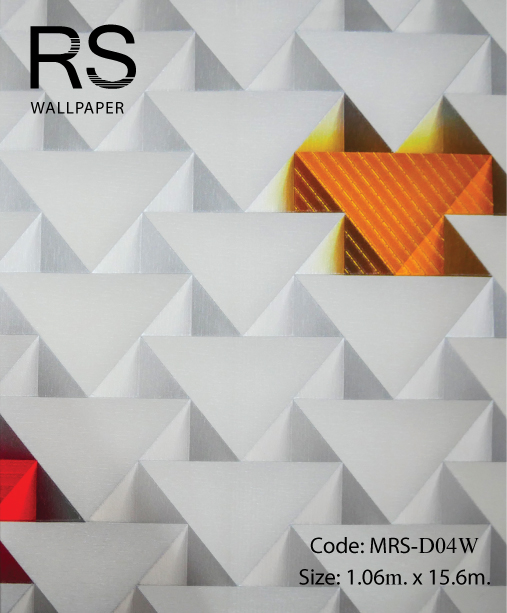 วอลเปเปอร์ลายกราฟฟิค MRS-D04W