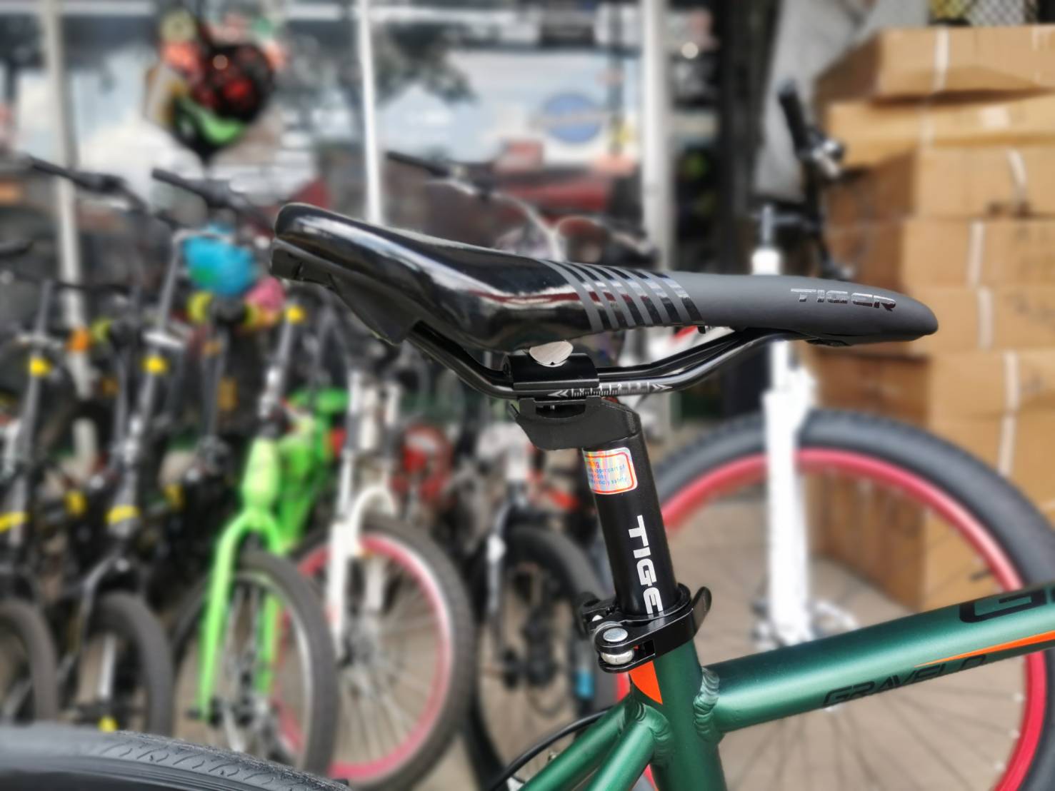 ส่งฟรี จักรยานเสือหมอบ TIGER GRAVELO