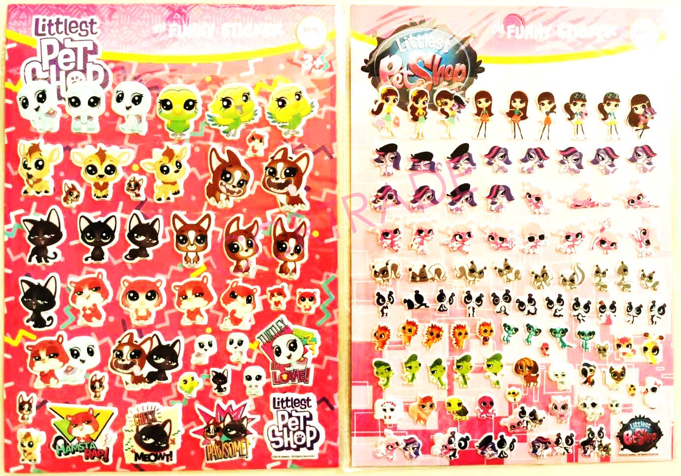 สติ๊กเกอร์โฟมลิตเติ้ล เพ็ทช็อป 28 ซม.(ลิขสิทธิ์แท้)