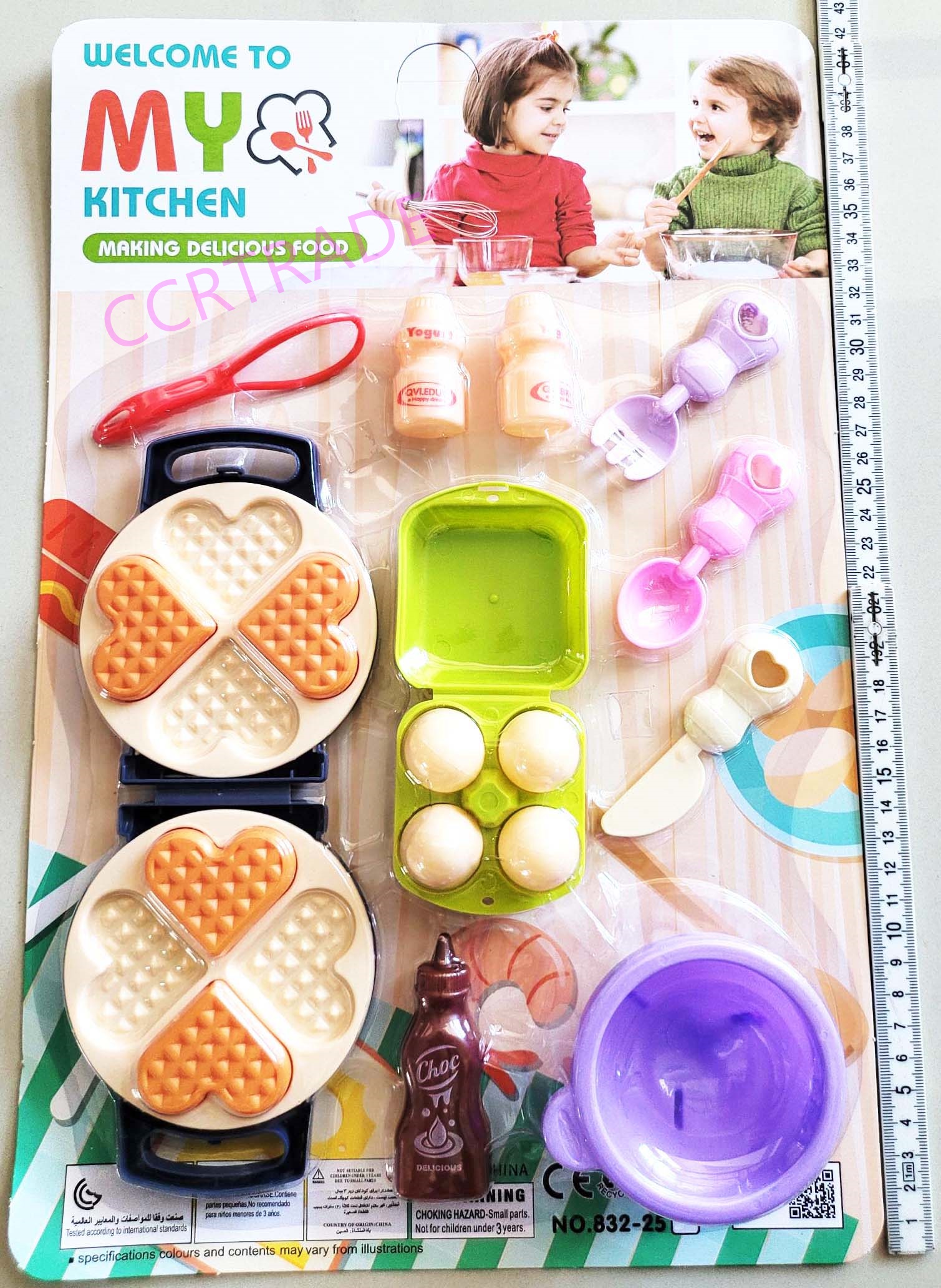 เซ็ทวาฟเฟิลหัวใจ+เตาไฟฟ้าแผงใหญ่ 28.5x43 ซม.(1x3)