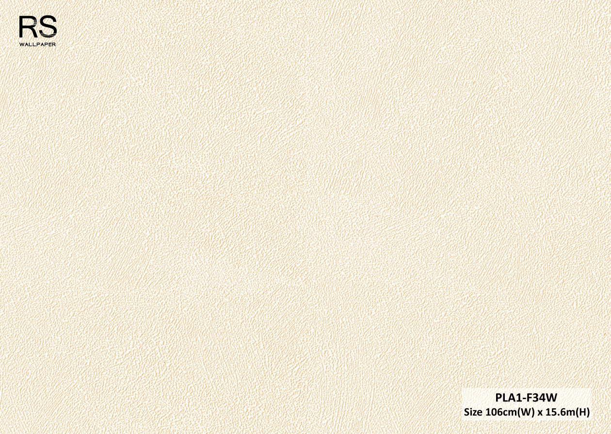 วอลเปเปอร์ สีครีม PLA1-F34W