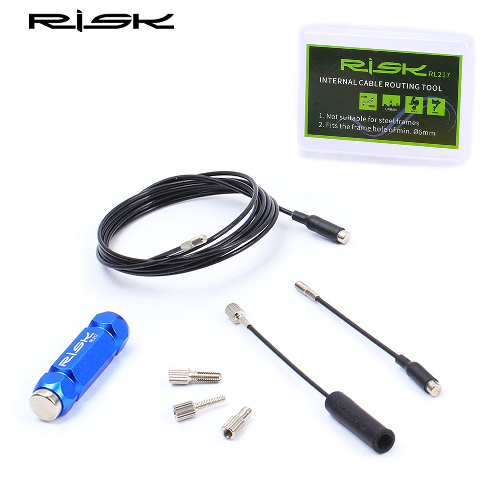 ตัวช่วยดึงสายเบรค สายเกียร์จักรยาน สำหรับเฟรมซ่อนสาย RISK RL217