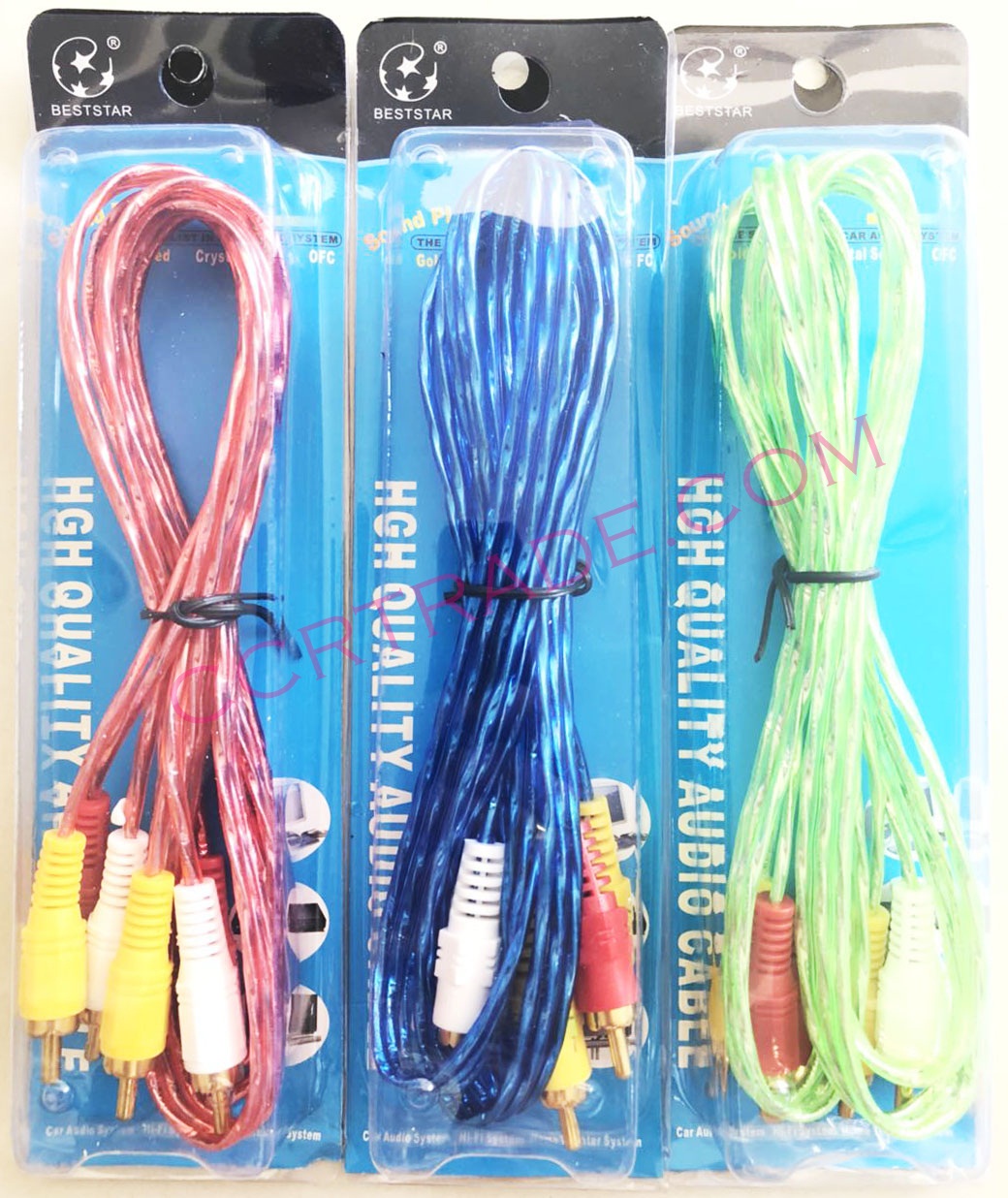 สายแจ๊ค 6 หัว 1.5 ม. สีสะท้อนแผงครอบ 22 ซม.