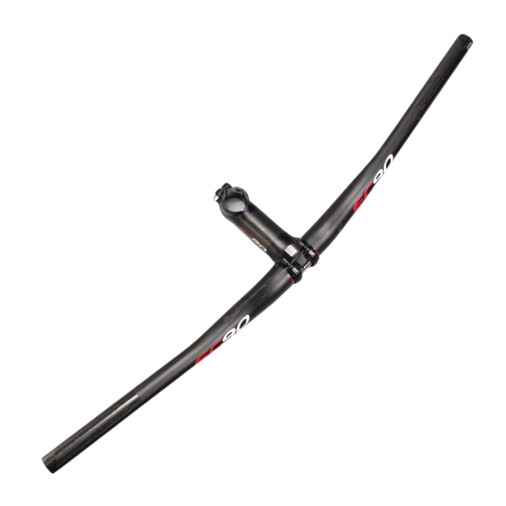 แฮนด์จักรยานเสือภูเขาแบบคาร์บอน ยี่ห้อ EC90 ยาว760 มม.