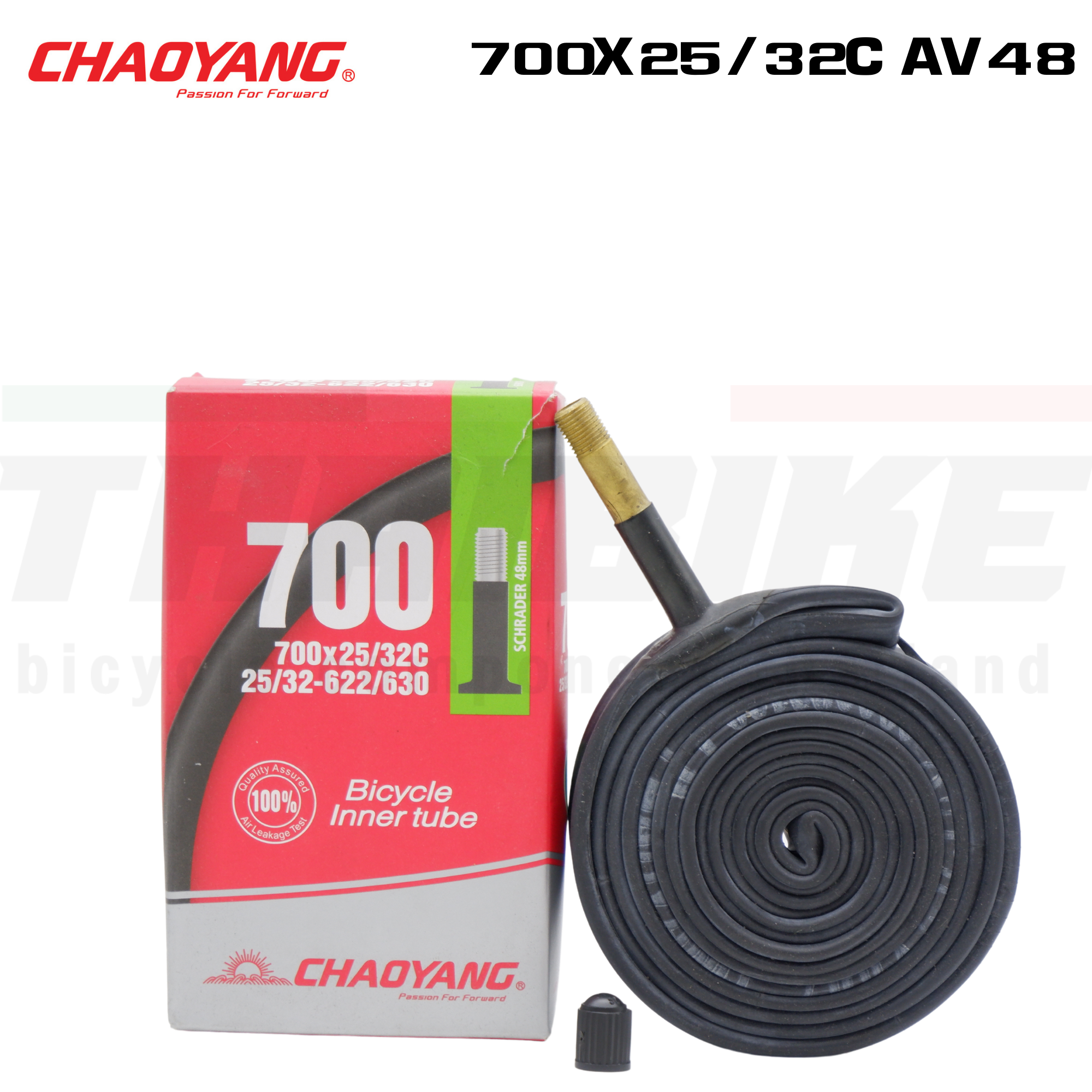 ยางในจักรยาน ORNATE CHAOYANG ARISUN ขนาด 20X1 1/8 AV40 20X1 3/8 AV48 24X1.95/2.125 AV28 26X1.25/1.5 AV48 700X28/35 A