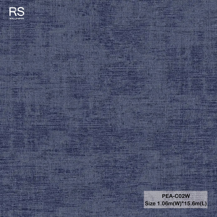 วอลเปเปอร์สีน้ำเงินกรมท่า PEA-C02W
