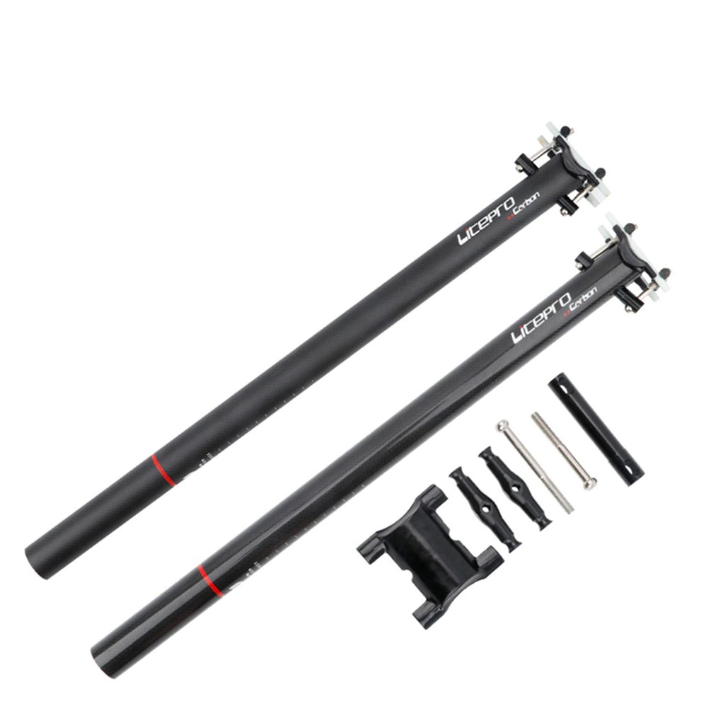 หลักอานจักรยานคาร์บอน LITEPRO ขนาด 31.8X580มม.